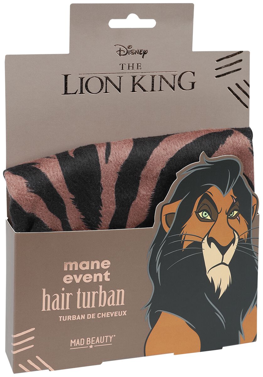 Der König der Löwen Mad Beauty - Scar Haarturban Haarband braun schwarz von Der König der Löwen