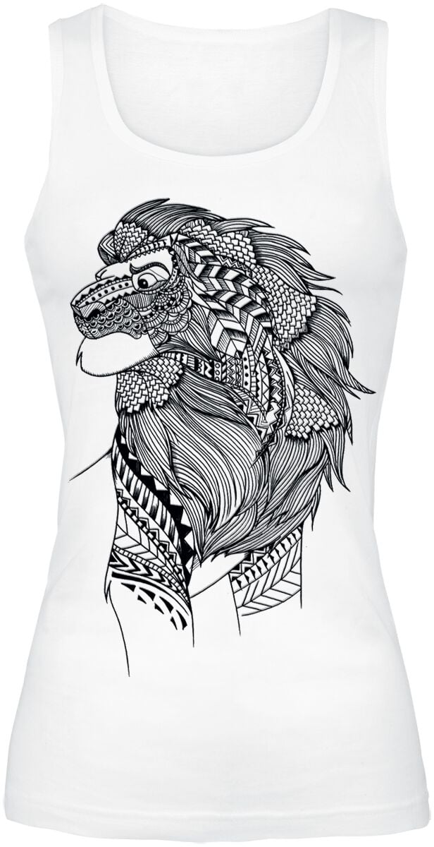 Der König der Löwen Simba Top weiß in XXL von Der König der Löwen