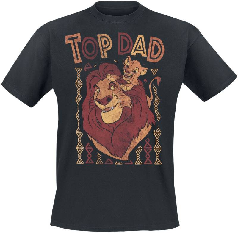 Der König der Löwen TopDad T-Shirt schwarz in XXL von Der König der Löwen