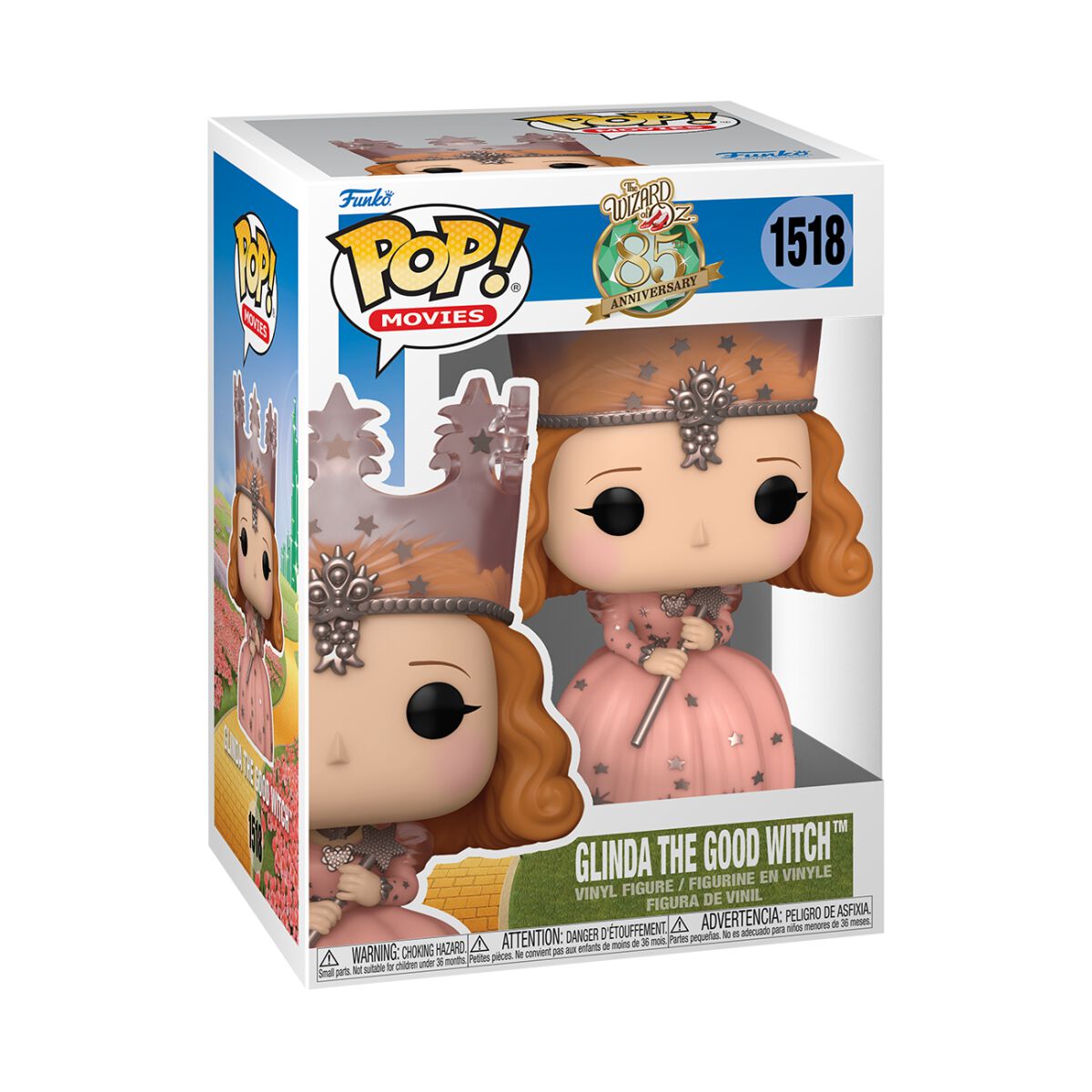 Der Zauberer von Oz - Glinda the good Witch Vinyl Figur 1518 - Funko Pop! Figur - Funko Shop Deutschland - Lizenzierter Fanartikel von Der Zauberer von Oz