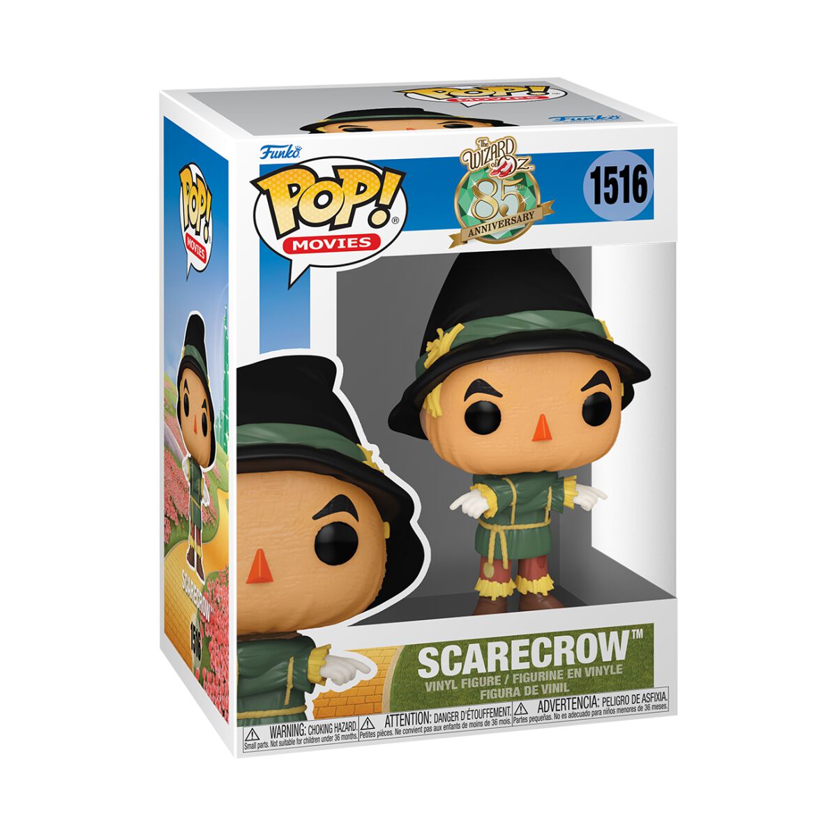 Der Zauberer von Oz - Scarecrow Vinyl Figur 1516 - Funko Pop! Figur - Funko Shop Deutschland - Lizenzierter Fanartikel von Der Zauberer von Oz