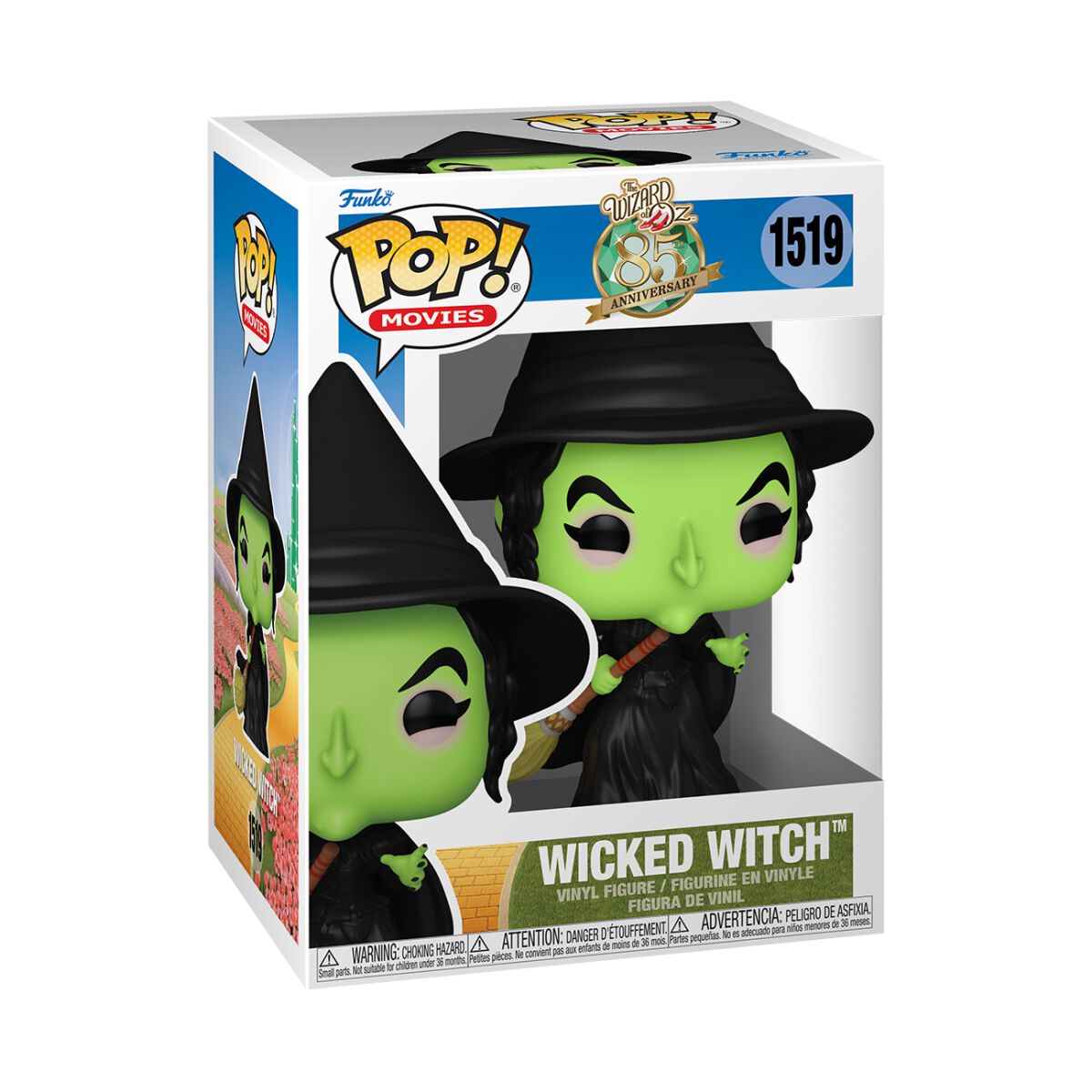 Der Zauberer von Oz - Wicked Witch Vinyl Figur 1519 - Funko Pop! Figur - Funko Shop Deutschland - Lizenzierter Fanartikel von Der Zauberer von Oz