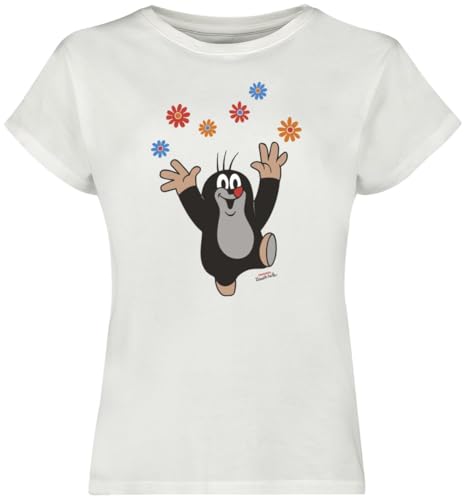 Der kleine Maulwurf Der Happy - Flowers Frauen T-Shirt Multicolor XXL von Der kleine Maulwurf