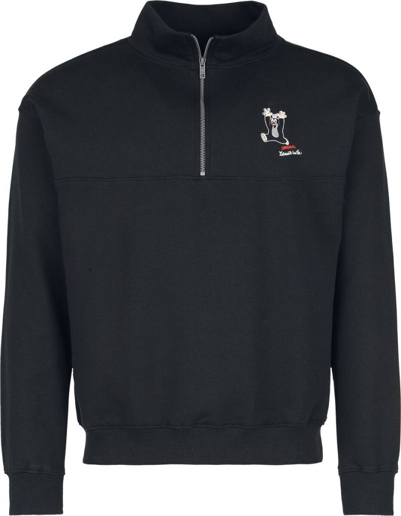 Der kleine Maulwurf Der kleine Maulwurf - Troyer Sweatshirt schwarz in S von Der kleine Maulwurf