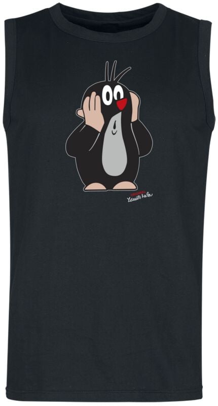Der kleine Maulwurf Maulwurf Tank-Top schwarz in XXL von Der kleine Maulwurf
