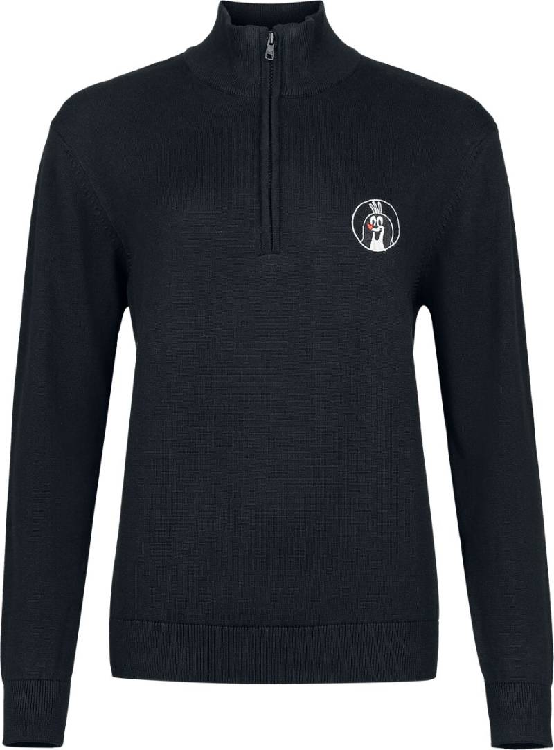 Der kleine Maulwurf Sweatshirt - Der kleine Maulwurf - Troyer - S bis 3XL - für Damen - Größe S - schwarz  - EMP exklusives Merchandise! von Der kleine Maulwurf