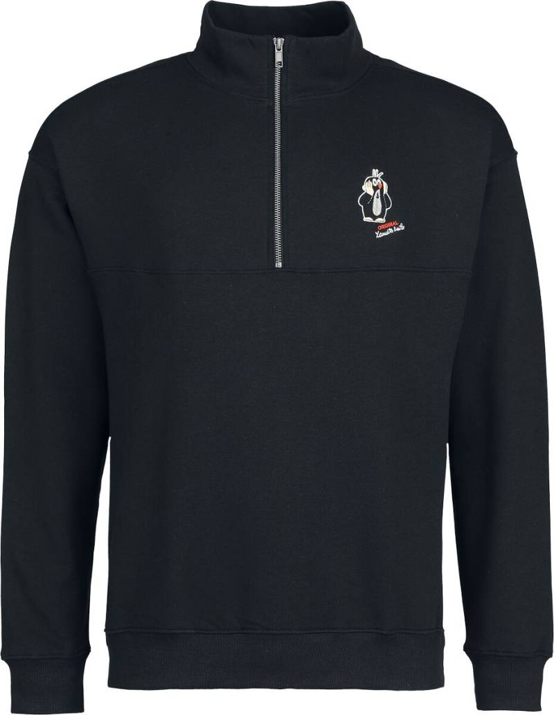 Der kleine Maulwurf Sweatshirt - Der kleine Maulwurf - Troyer - S bis 3XL - für Männer - Größe M - schwarz  - EMP exklusives Merchandise! von Der kleine Maulwurf