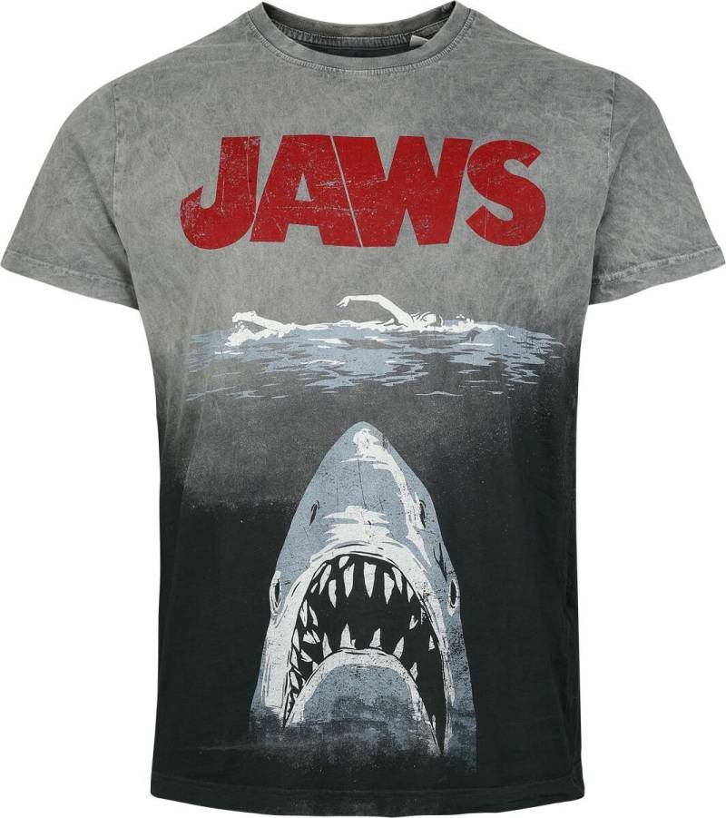 Der weisse Hai Jaws - Blue Shark T-Shirt schwarz in XXL von Der weisse Hai