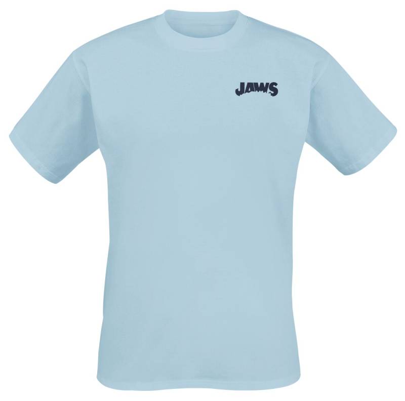 Der weisse Hai T-Shirt - Jaws - Rückkehr aus der Tiefe - S bis 3XL - für Männer - Größe XXL - hellblau  - EMP exklusives Merchandise! von Der weisse Hai