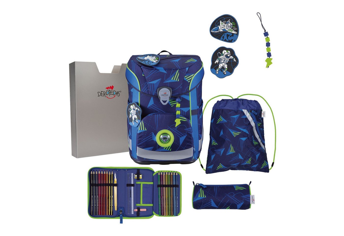 DerDieDas® Schulranzen ErgoFlex (5-tlg), PET von DerDieDas®