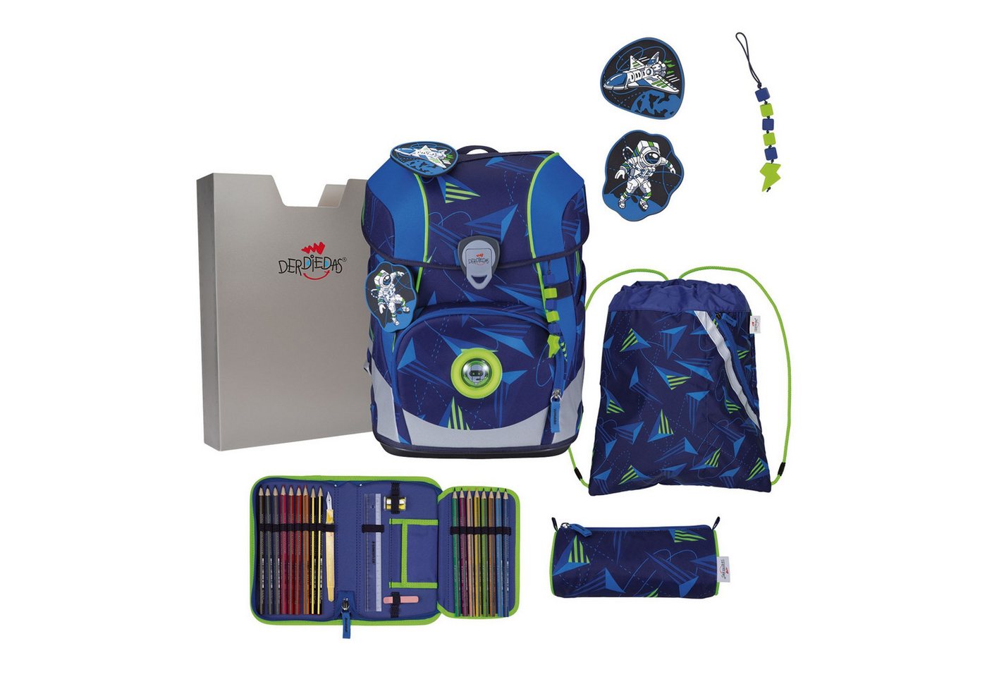 DerDieDas® Schulranzen ErgoFlex Tiny LED, PET von DerDieDas®