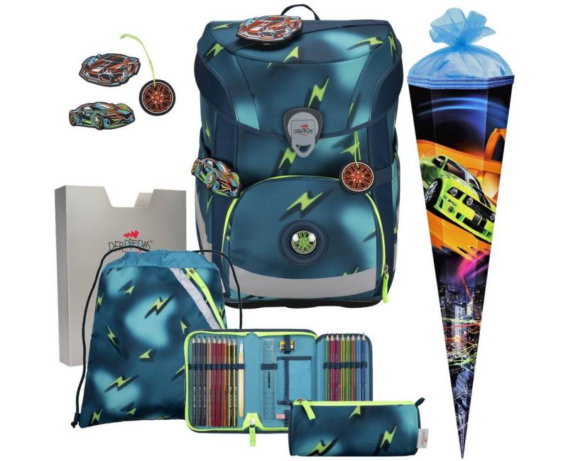 DerDieDas® Schulranzen Jungen 1.Klasse ErgoFlex Easy in unterschiedlichen Sets von DerDieDas®