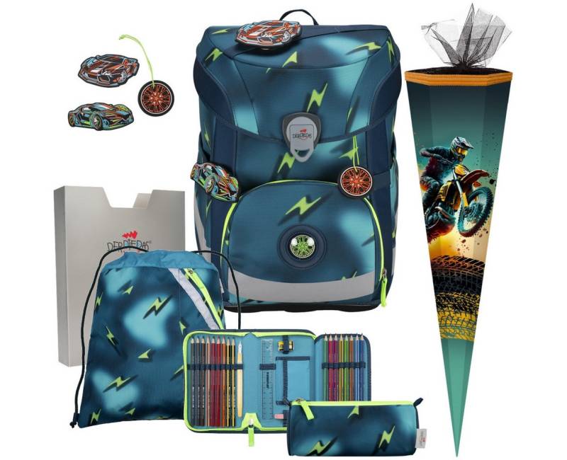 DerDieDas® Schulranzen Jungen 1.Klasse ErgoFlex Easy in unterschiedlichen Sets von DerDieDas®
