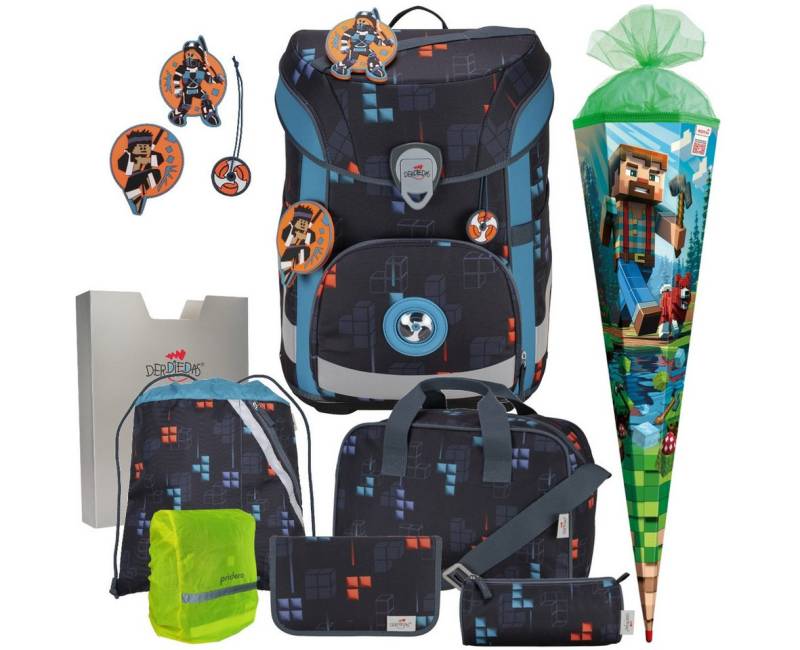 DerDieDas® Schulranzen Jungen 1.Klasse ErgoFlex Easy in unterschiedlichen Sets von DerDieDas®
