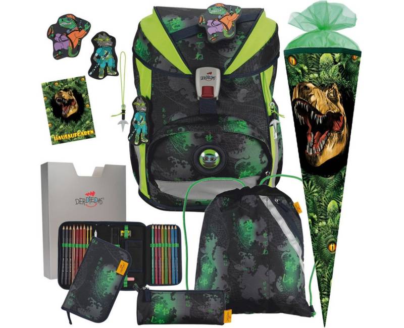 DerDieDas® Schulranzen Jungen 1.Klasse ErgoFlex Light in unterschiedlichen Sets von DerDieDas®