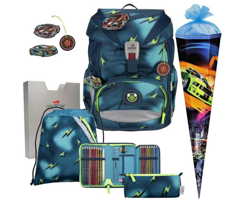DerDieDas® Schulranzen Jungen 1.Klasse ErgoFlex Light in unterschiedlichen Sets von DerDieDas®