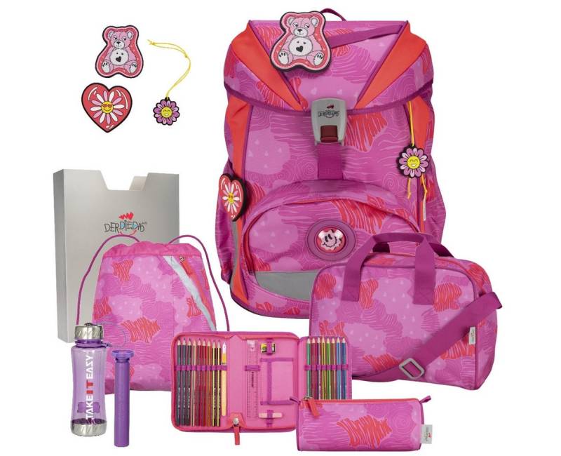 DerDieDas® Schulranzen Mädchen 1.Klasse ErgoFlex Light in unterschiedlichen Sets von DerDieDas®