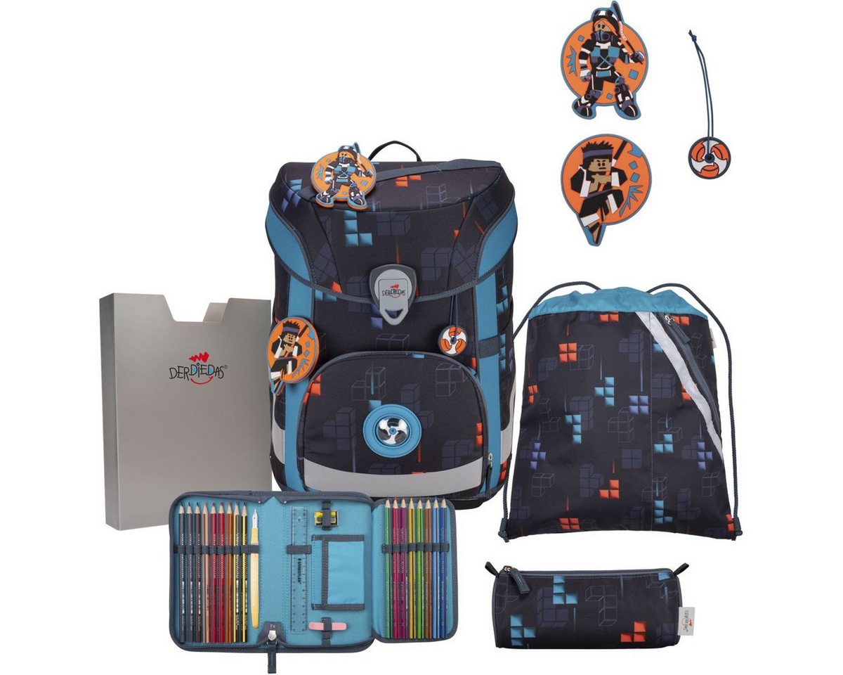 DerDieDas® Schulranzen Schulrucksackset Ergoflex Easy DERDIEDAS D8509185 von DerDieDas®