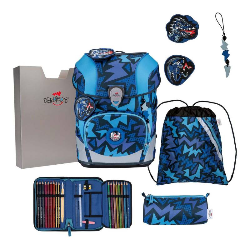 DerDieDas® Schulranzen Set 6-teilig (Set, 6-tlg) von DerDieDas®