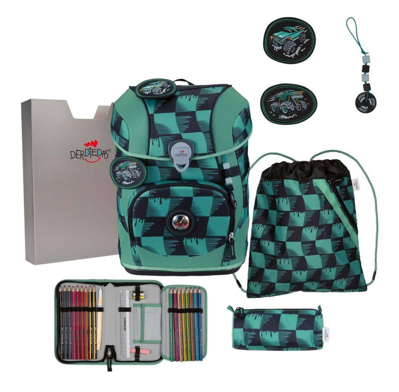 DerDieDas® Schulranzen Set 6-teilig (Set, 6-tlg) von DerDieDas®