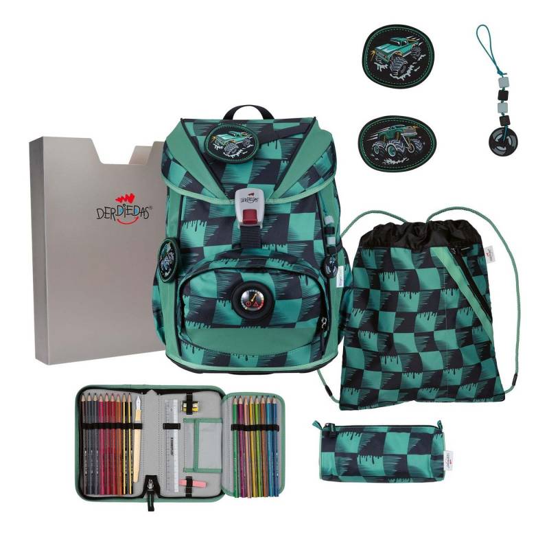 DerDieDas® Schulranzen Set 6-teilig (Set, 6-tlg) von DerDieDas®