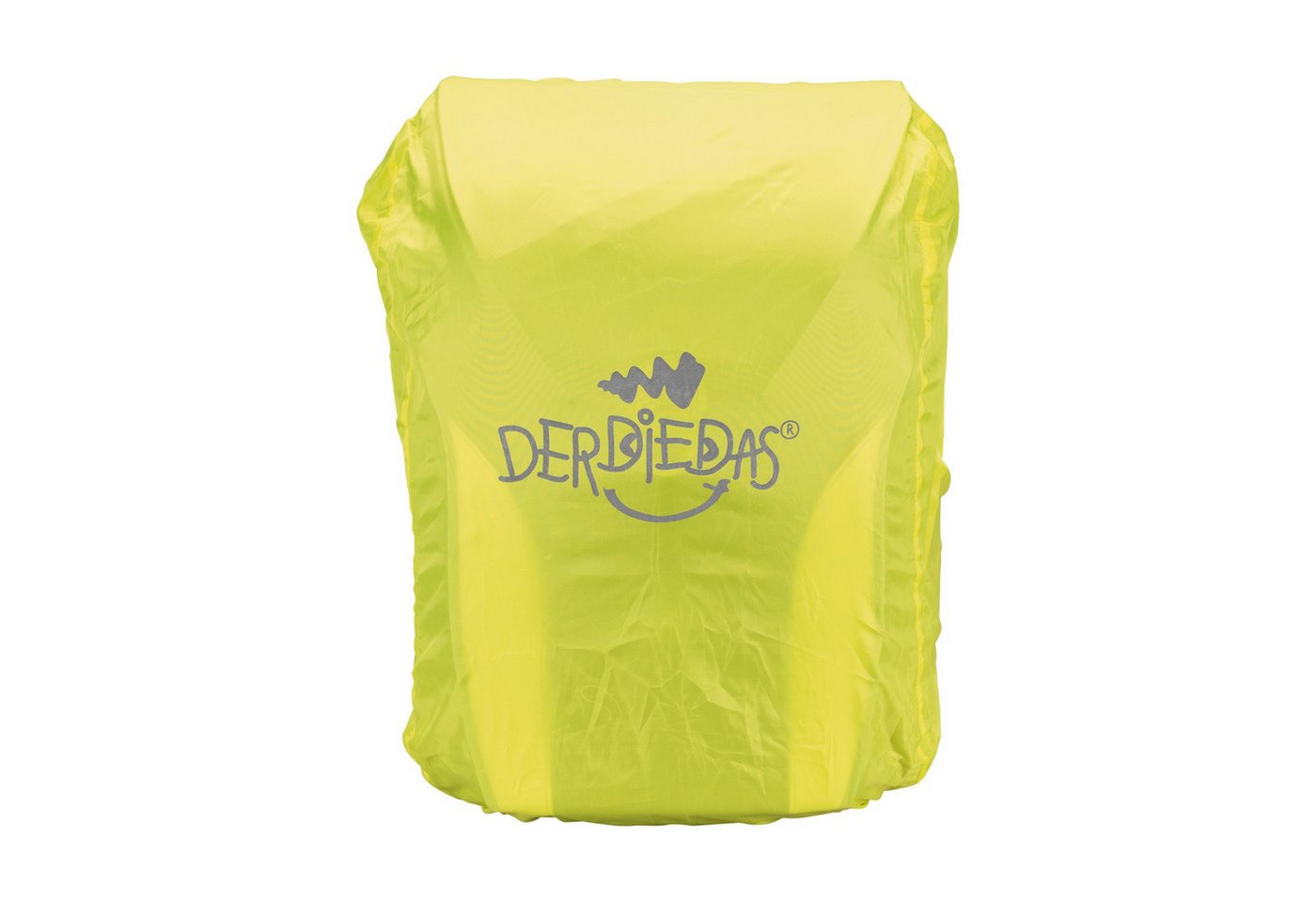 DerDieDas® Schulrucksack DerDieDas Regencape gelb von DerDieDas®