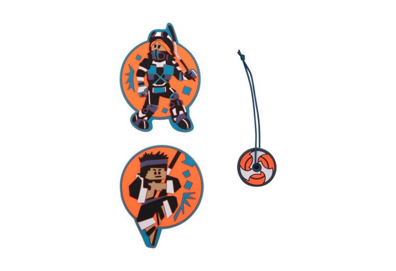 DerDieDas® Schulrucksack DerDieDas Wechselbuttons 3 teilig Ninja Fighter von DerDieDas®
