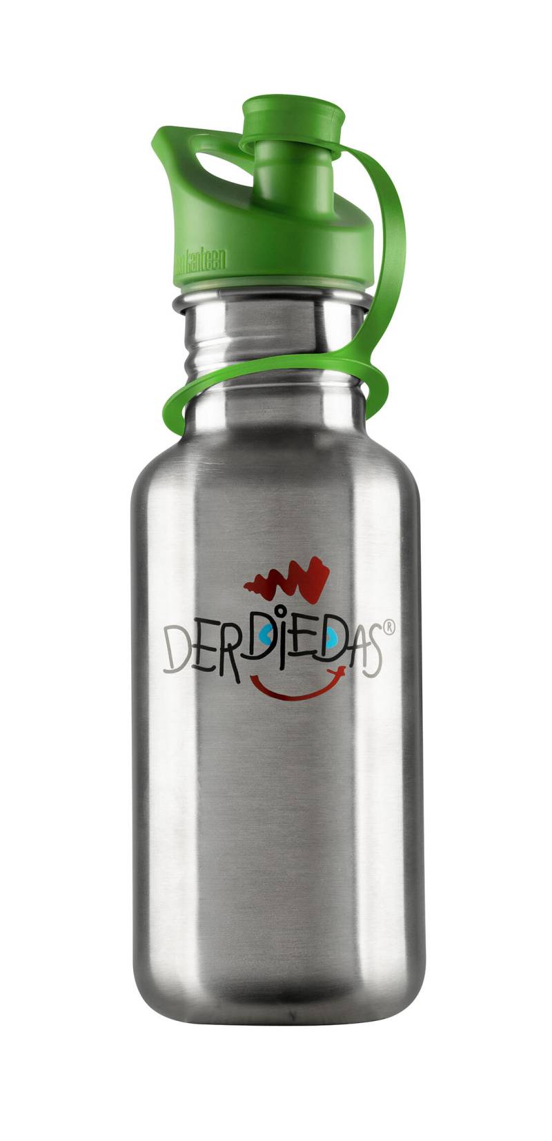DerDieDas - DDD Edelstahltrinkflasche grün von DerDieDas