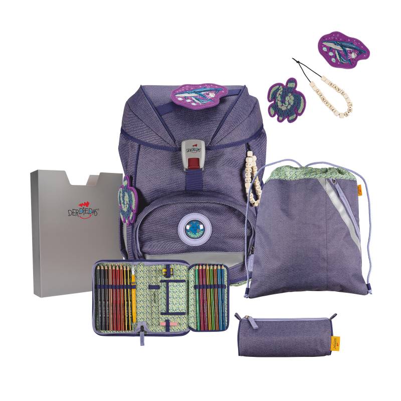 DerDieDas - DDD Set ErgoFlex Exklusiv ECO My Planet Grau von DerDieDas