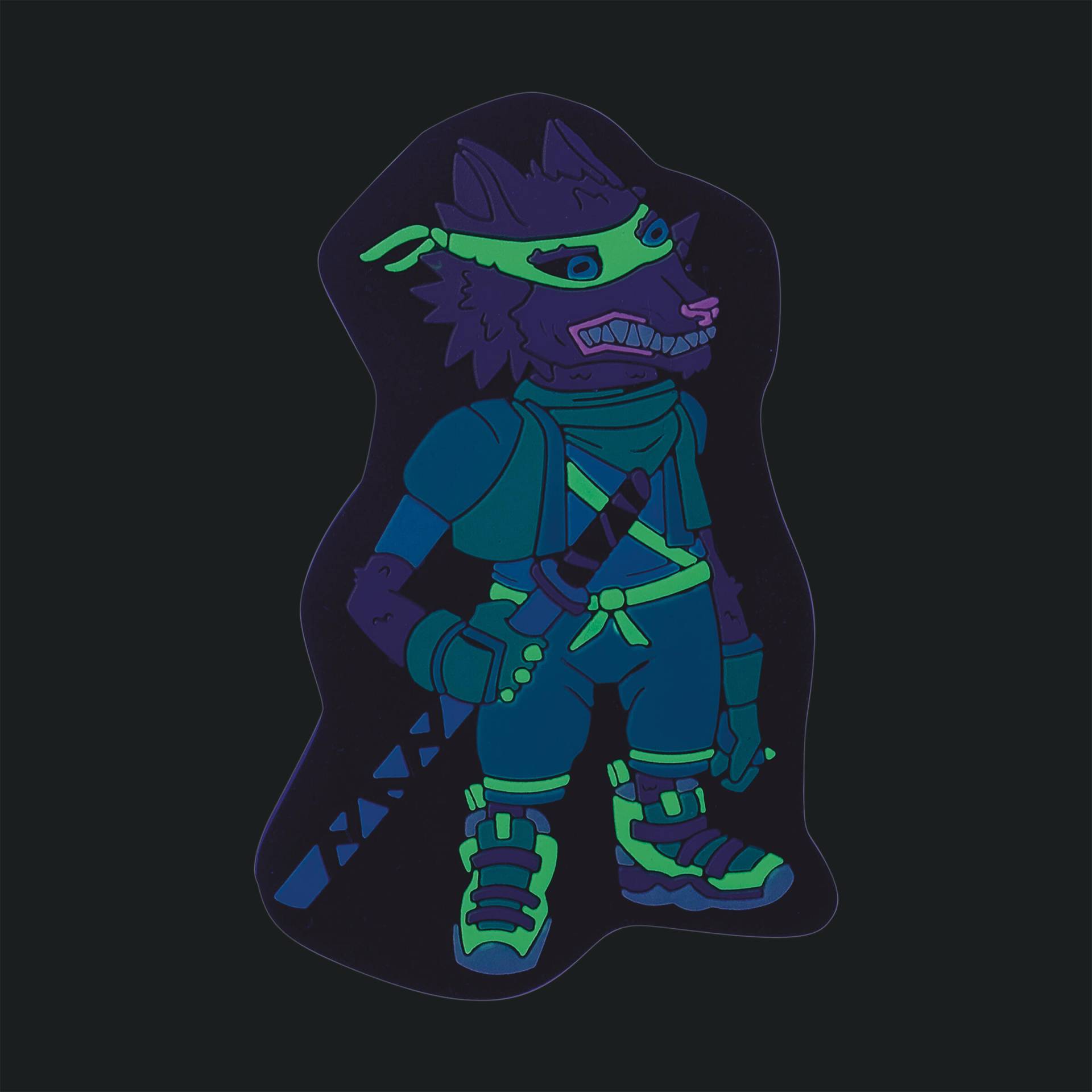 DerDieDas - DDD Wechselbuttons 3-tlg. Funny Fighter Sortiert von DerDieDas