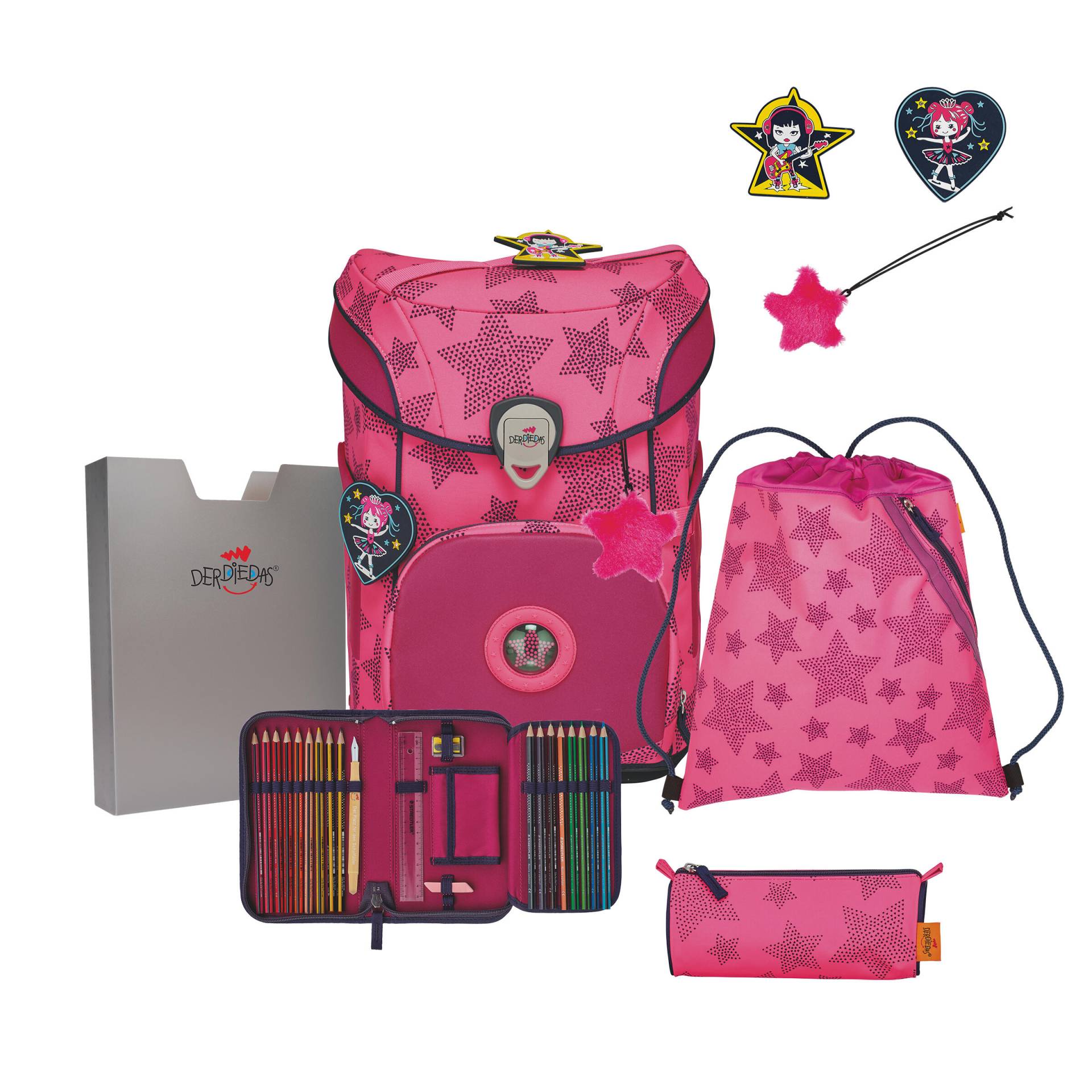 DerDieDas - DerDieDas Set ErgoFlex Easy Superflash Neon Star von DerDieDas