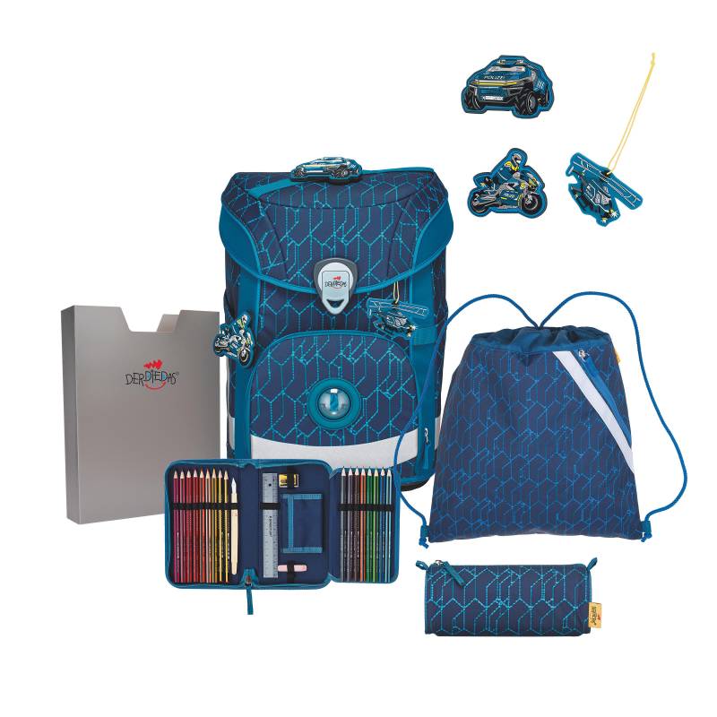 DerDieDas - DerDieDas Set Ergoflex Easy Blue Speed blau/blau von DerDieDas