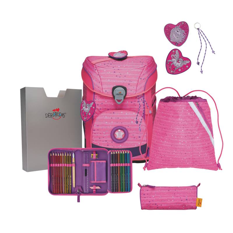 DerDieDas - DerDieDas Set Ergoflex Easy Pretty Unicorn Multicolor von DerDieDas