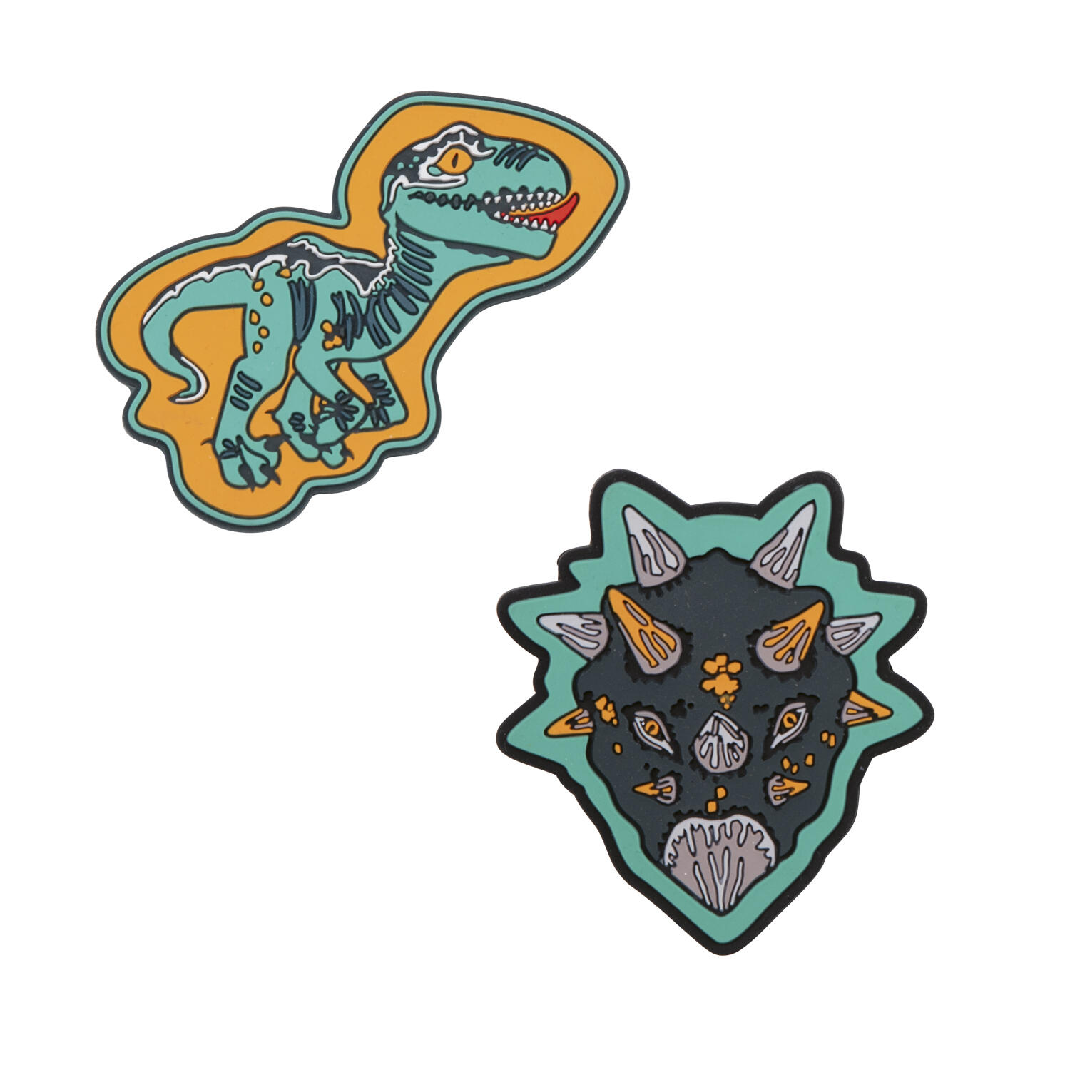 DerDieDas - DerDieDas Wechselbuttons, 2tlg. Dino Time von DerDieDas