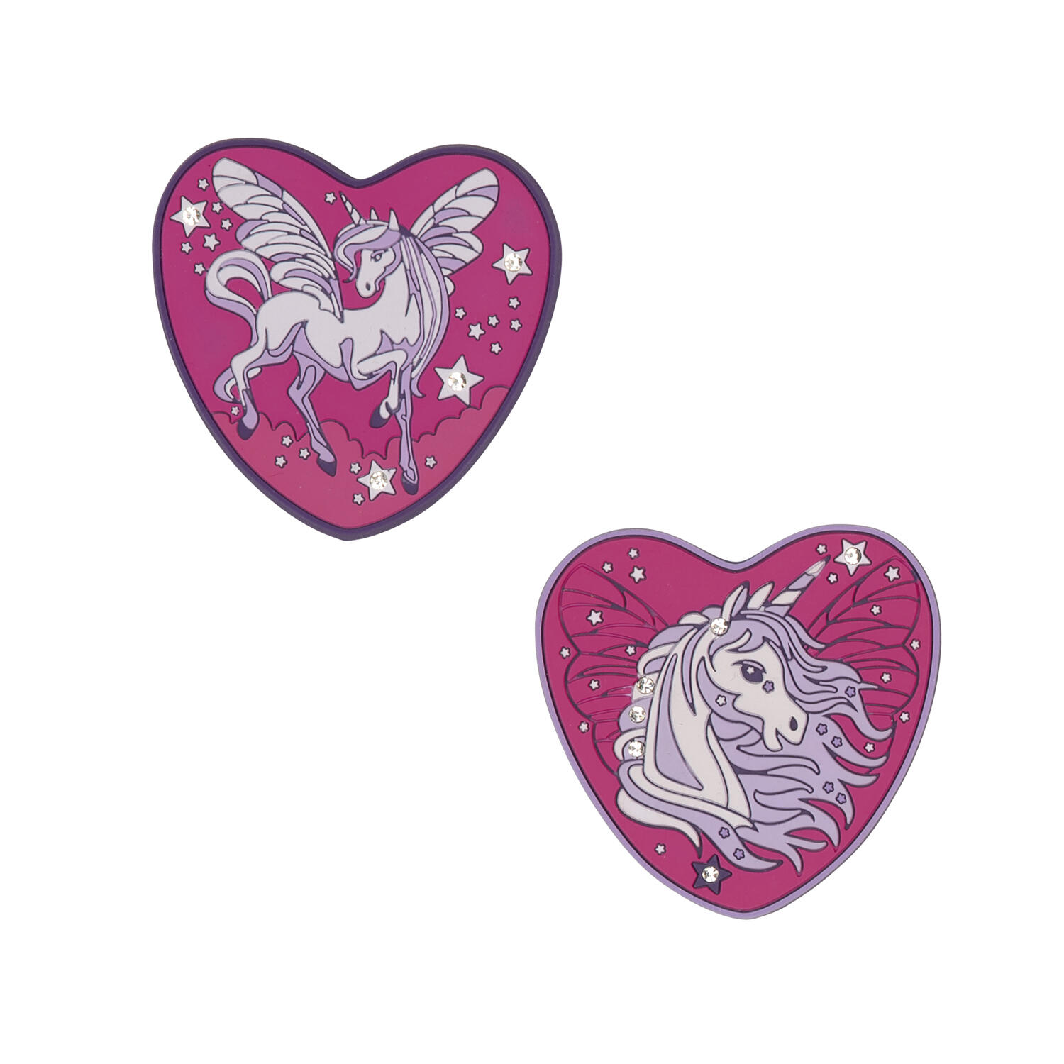 DerDieDas - DerDieDas Wechselbuttons, 2tlg. Purple Unicorn von DerDieDas