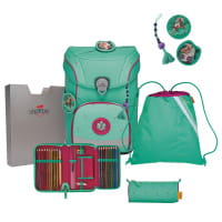 DerDieDas ErgoFlex Easy Schulranzen-Set 5tlg Peppermint Pony von DerDieDas