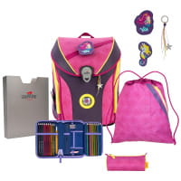 DerDieDas ErgoFlex Max Schulranzen-Set 5tlg Pink Mermaid von DerDieDas