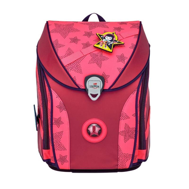 DerDieDas - Ranzenset Mehrteilig Ergoflex Max Neon Star Sortiert von DerDieDas