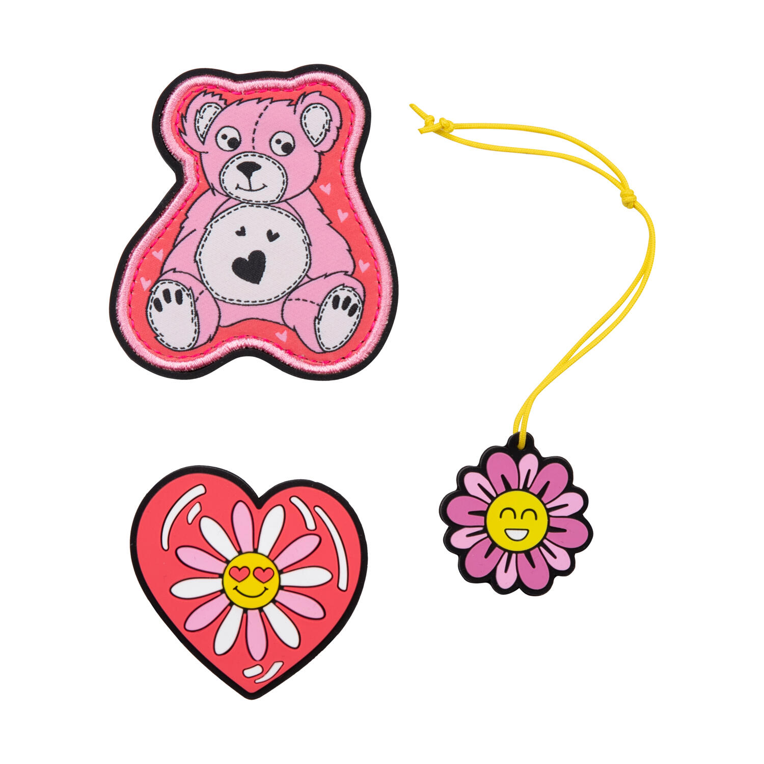 DerDieDas - Wechselbuttons, 3tlg. Multicolor von DerDieDas