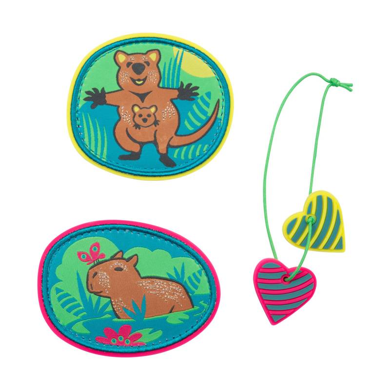 DerDieDas - Wechselbuttons, 3tlg. Multicolor von DerDieDas