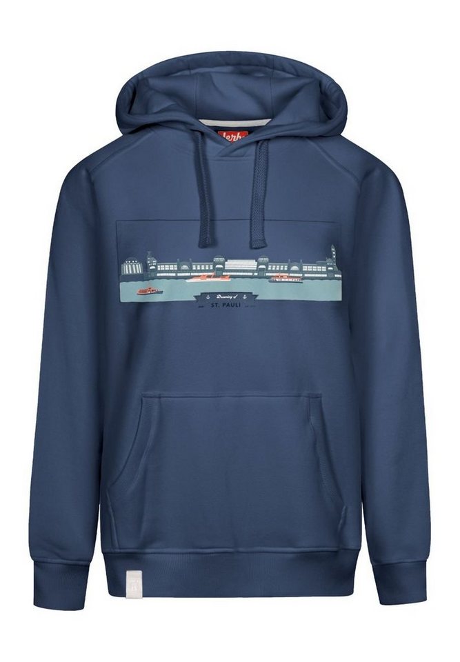 Derbe Hoodie Landungsbrücken Herren Kapuzensweatshirt (1-tlg) von Derbe