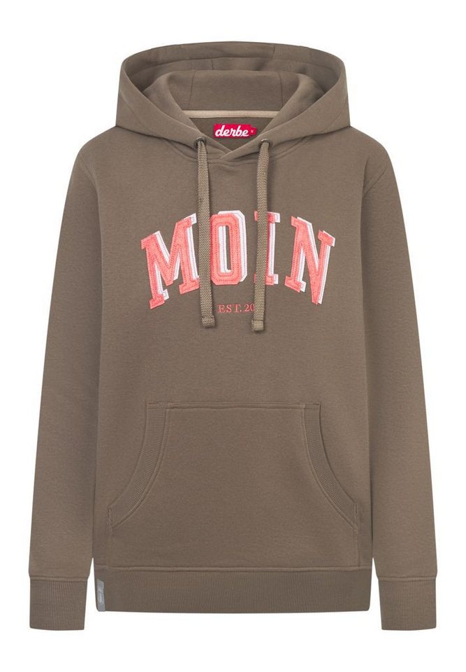 Derbe Hoodie MoinMoin Damen Kapuzenpullover (1-tlg) von Derbe