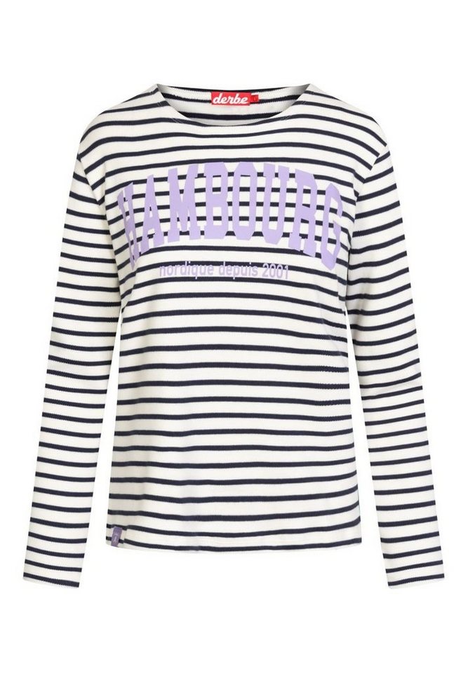 Derbe Langarmshirt Hambourg_Striped (1-tlg) von Derbe