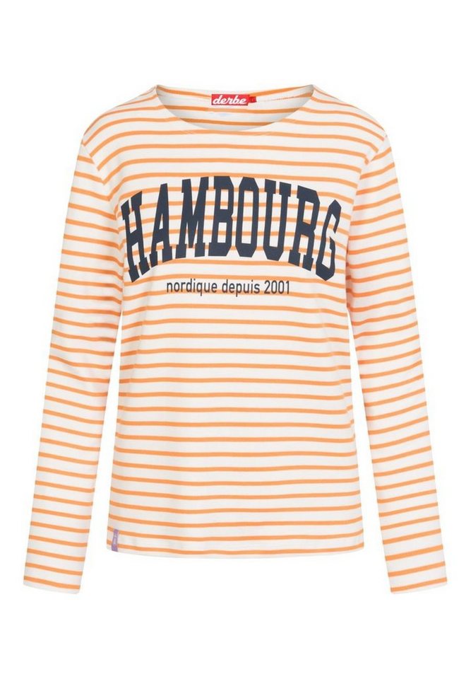 Derbe Langarmshirt Hambourg_Striped (1-tlg) von Derbe