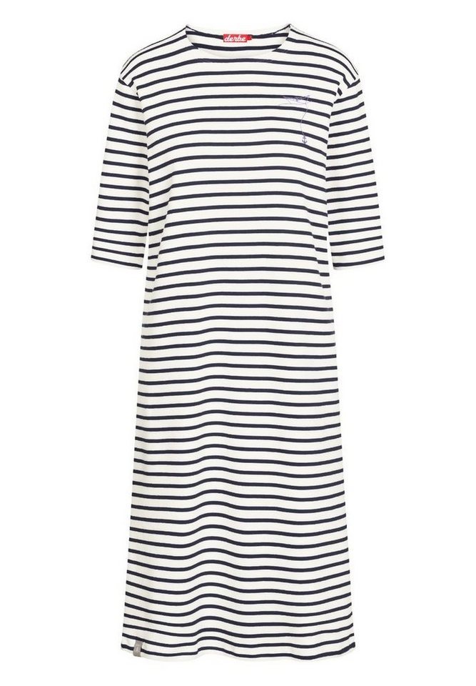 Derbe Longshirt Papierschiff_Striped Kleid von Derbe