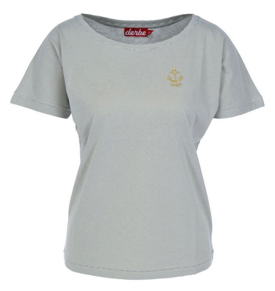 Derbe Print-Shirt Golden Anchor T-Shirt (1-tlg) von Derbe