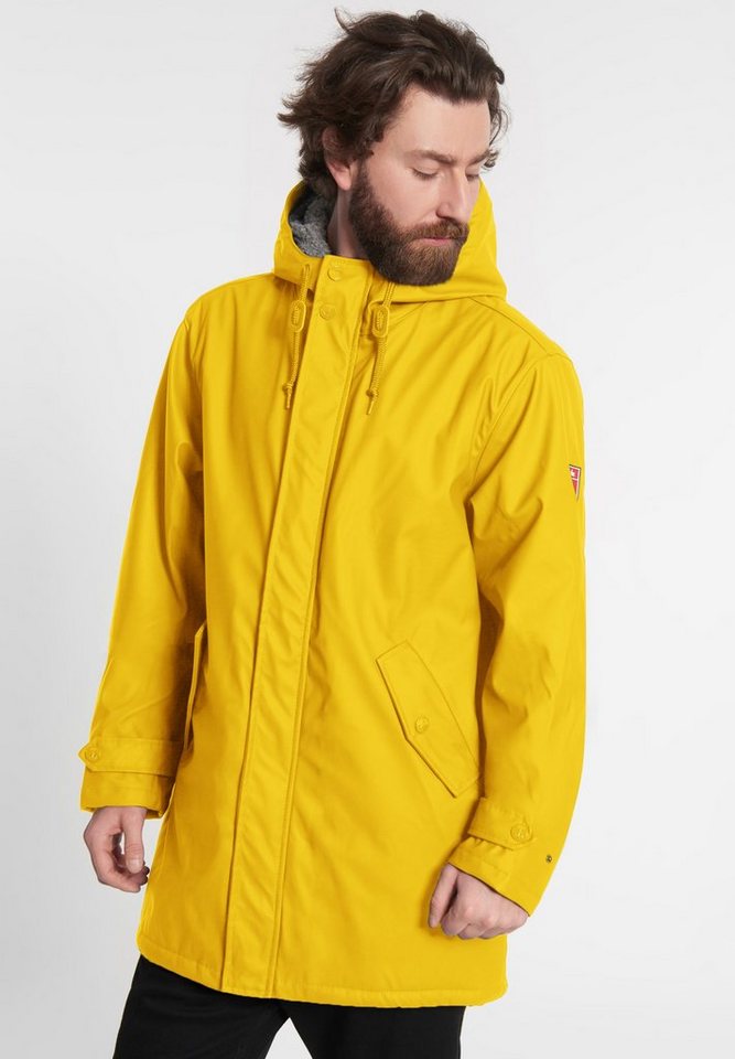 Derbe Regen- und Matschjacke Trekholm wasserabweisend, Innentasche, PVC frei von Derbe