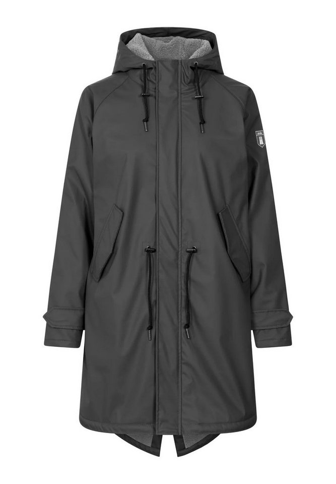 Derbe Regenjacke Damen Recycled Regenjacke Friese Tidaholm" gefüttert mit Kapuze" von Derbe