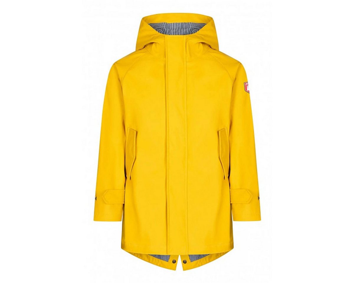 Derbe Regenjacke Friese_Traveby_fisher - yellow/navy von Derbe