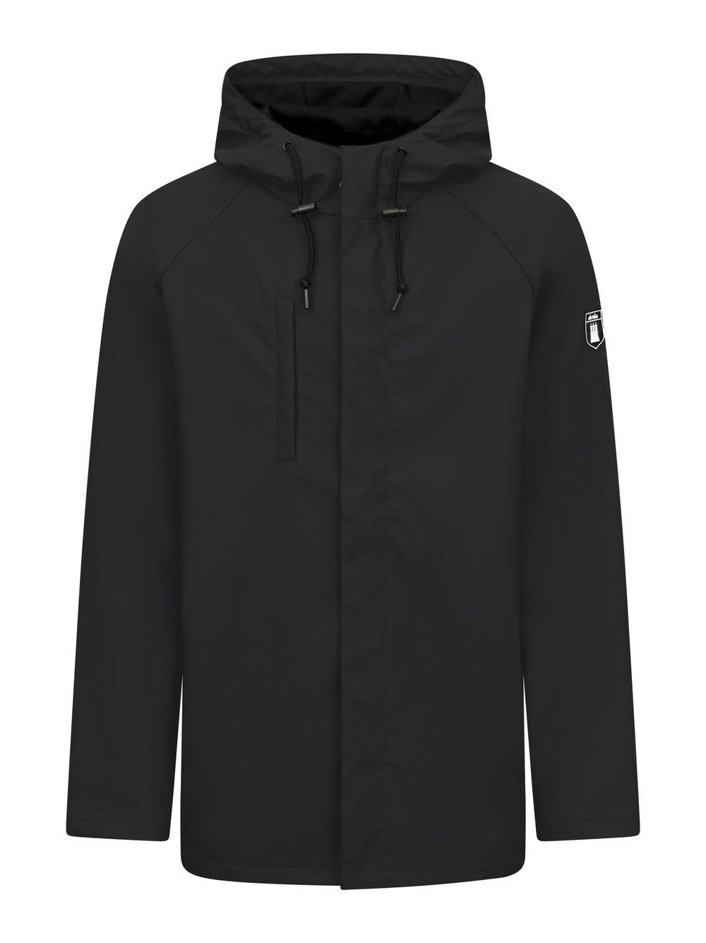 Derbe Regenjacke Herren, schwarz von Derbe